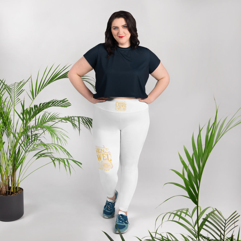 Veggie Garden Plus Size Leggings top